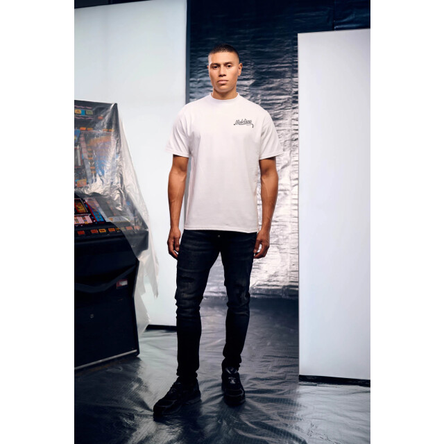 Malelions men casino t-shirt mm2-aw25-22 100 white 05011.100.0297 large