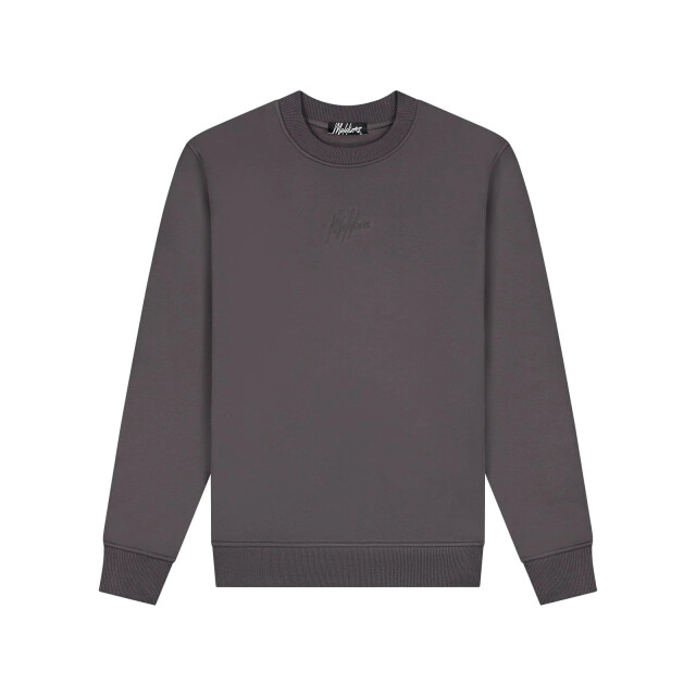 Malelions men striped signature sweater mm1-aw25-05 696 mulch brown 05735.840.0034 large