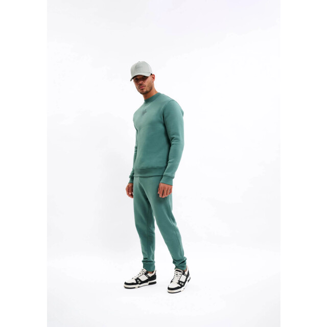 Malelions men striped signature sweater mm1-aw25-05 400 green 05735.369.0006 large