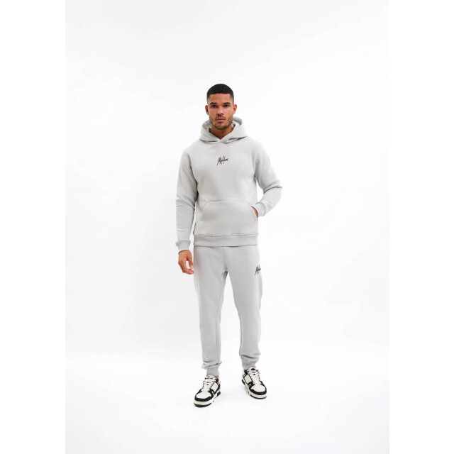 Malelions men striped signature hoodie mm1-aw25-07 691 ocean grey 05734.940.0031 large