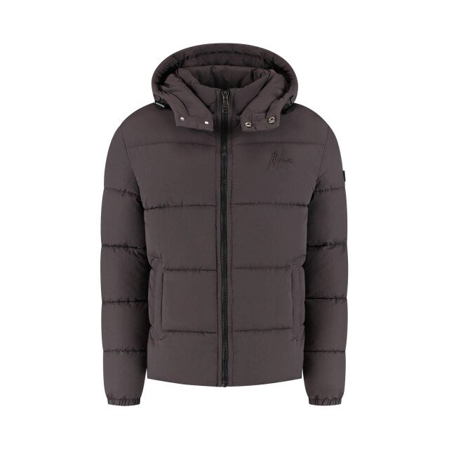 Malelions men donn puffer jacket mm2-aw25-14 696 mulch brown 05111.840.0089 large