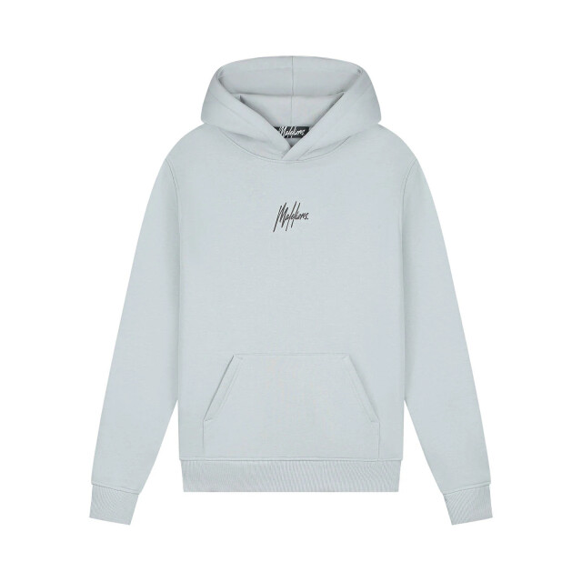 Malelions men striped signature hoodie mm1-aw25-07 691 ocean grey 05734.940.0031 large