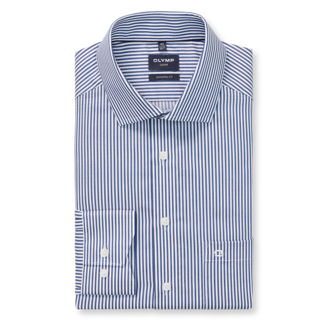 Olymp Luxor modern fit dress shirt 103395-001-46 large