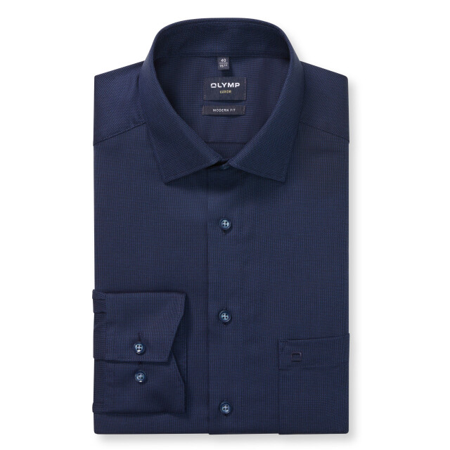 Olymp Luxor modern fit dress shirt 103397-001-46 large