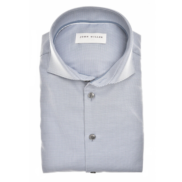 John Miller Tailored fit dress shirt longe sleeve 104034-001-41 large