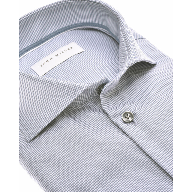 John Miller Tailored fit dress shirt longe sleeve 104034-001-41 large