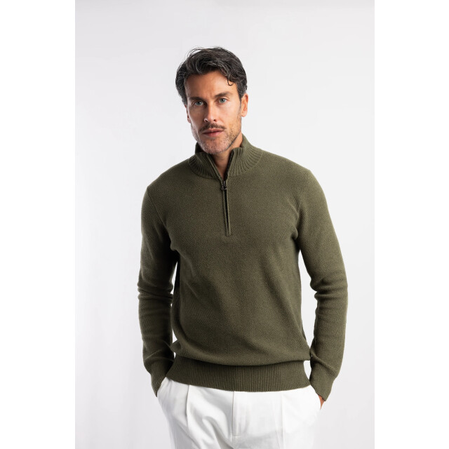 Blue Industry De chenille half-zip pullover | KBIW25-M16 large