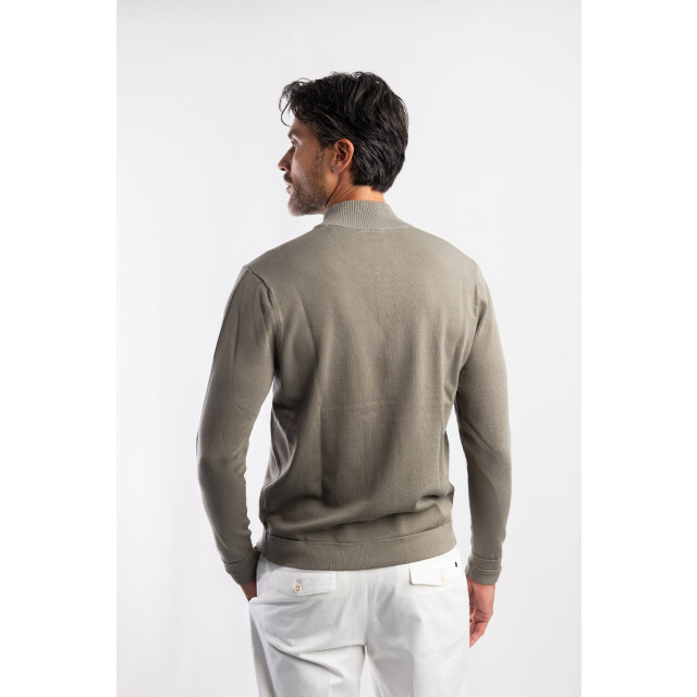 Blue Industry De half-zip pullover met ribkraag | KBIW25-M6 large