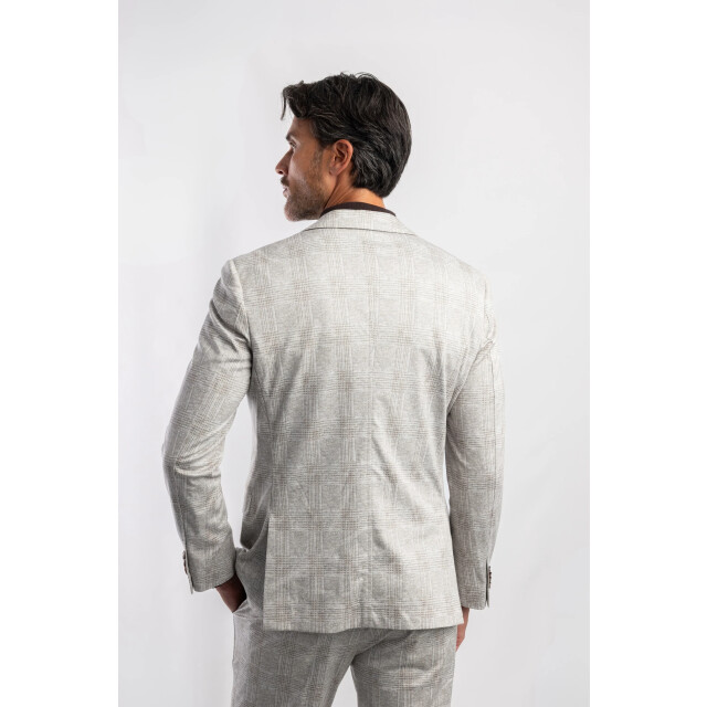 Blue Industry Het colbert met uniek ruitmotief | JBIW25-M5 large