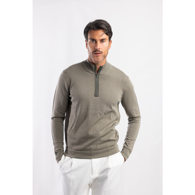 Blue Industry De half-zip pullover met ribkraag | KBIW25-M6 large