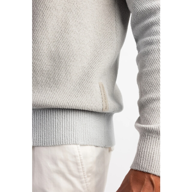 Blue Industry De chenille half-zip pullover | KBIW25-M16 large