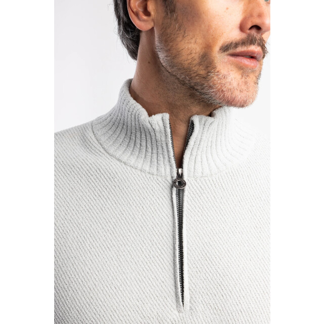 Blue Industry De chenille half-zip pullover | KBIW25-M16 large