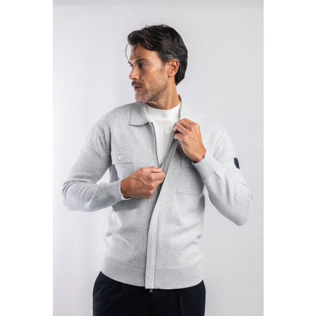 Blue Industry De knitted pullover met borstzakken | KBIW25-M12 large
