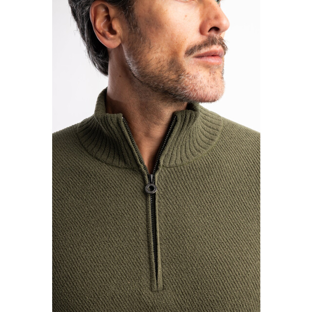 Blue Industry De chenille half-zip pullover | KBIW25-M16 large