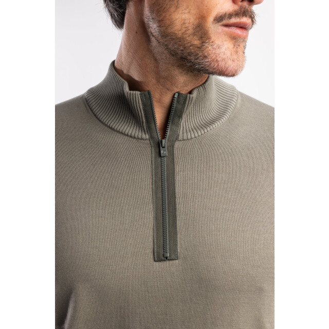 Blue Industry De half-zip pullover met ribkraag | KBIW25-M6 large