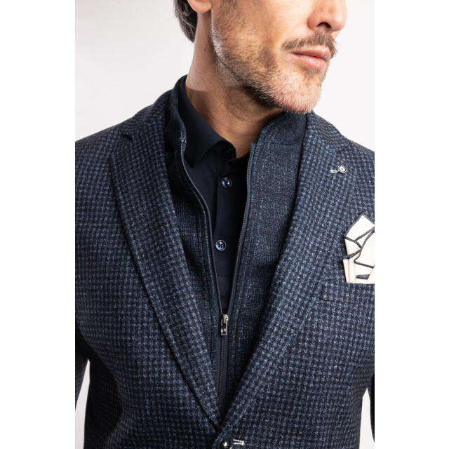 Blue Industry Het colbert met ruitmotief | JBIW25-M1 large