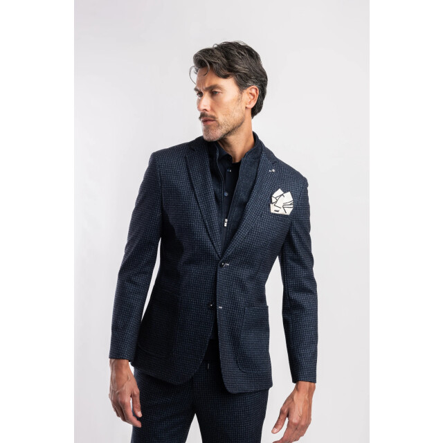 Blue Industry Het colbert met ruitmotief | JBIW25-M1 large