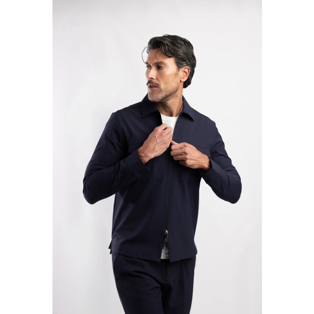 Blue Industry Travel stretch overshirt | PisaS25-M100 large