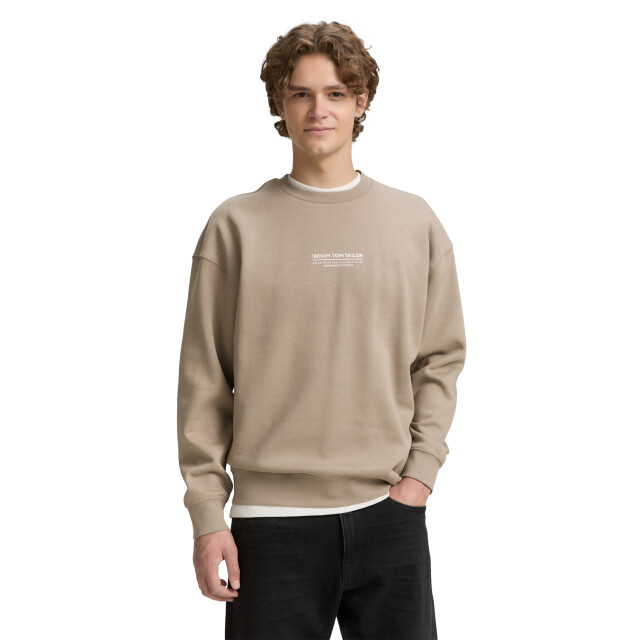 Tom Tailor Relaxed printed crewneck 1045579 large
