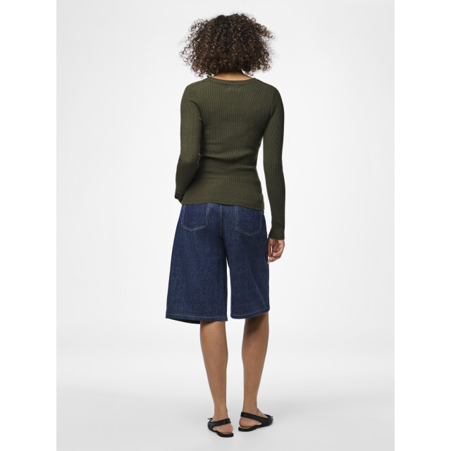 Pieces Pcmira ls u-neck knit noos bc 17150974 large