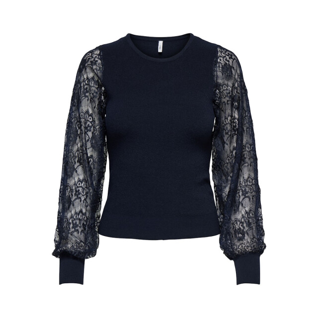 Only Onlperry life ls mix o-neck knt navy 4219.37.0026 large