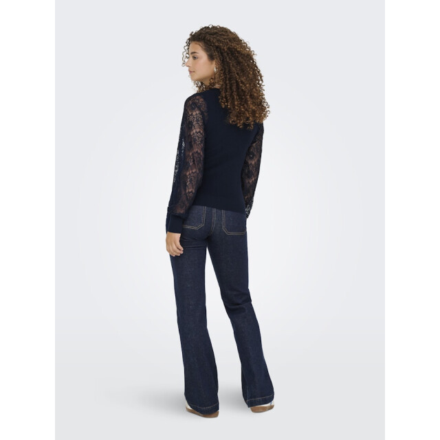 Only Onlperry life ls mix o-neck knt navy 4219.37.0026 large