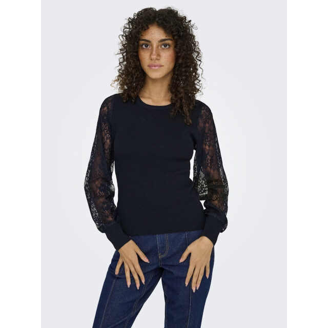 Only Onlperry life ls mix o-neck knt - 4219.80.0021 large