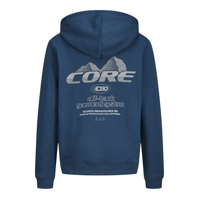 Jack & Jones Jcogrid sweat hood jnr navy 3209.37.0004 large
