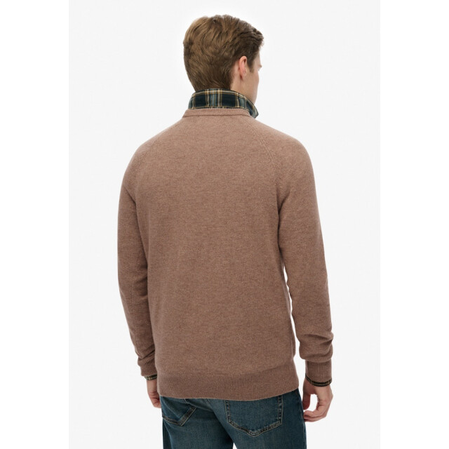Superdry Trui van wolmix taupe 5219.77.0009 large