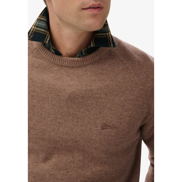 Superdry Trui van wolmix taupe 5219.77.0009 large