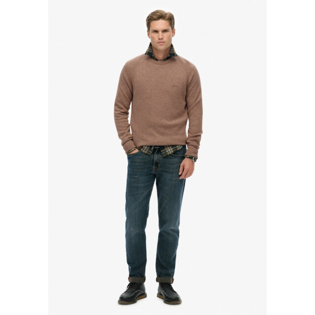 Superdry Trui van wolmix taupe 5219.77.0009 large