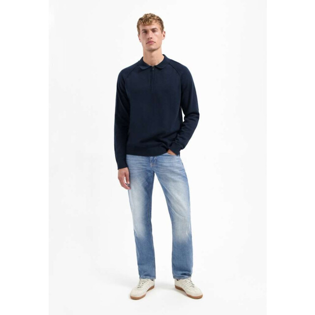 No Excess Pullover polo half zip solid night 29230962SN-078 large