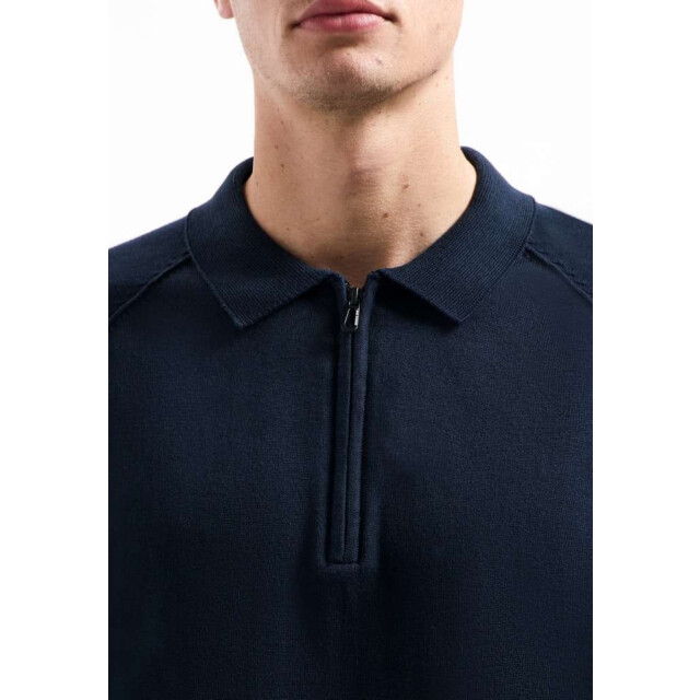 No Excess Pullover polo half zip solid night 29230962SN-078 large