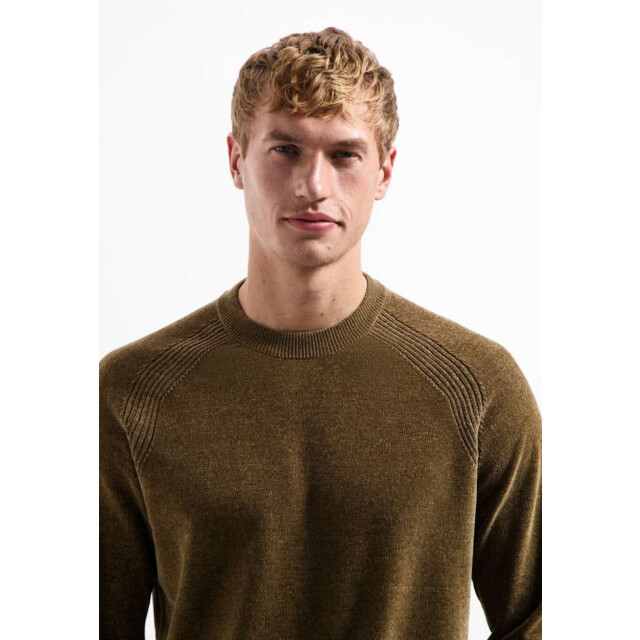 No Excess Pullover crewneck light weight chen taupe 29210950-044 large