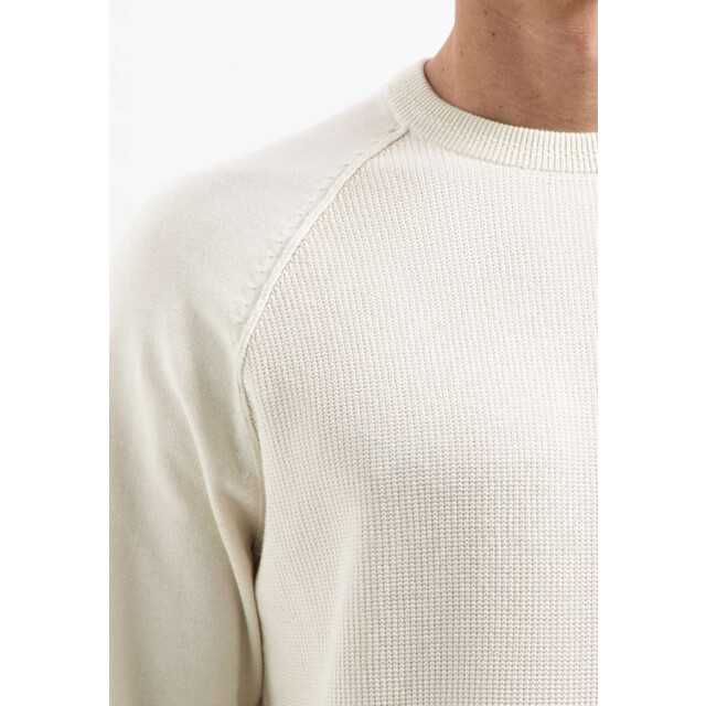 No Excess Pullover crewneck solid waffle knit kit 29230964SN-013 large