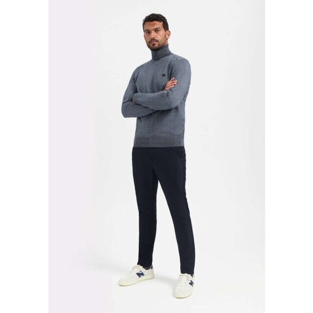 No Excess Pullover roll neck dusty blue 29210982-138 large