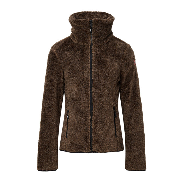 Nordberg evy fleece fleece sweater met rits dames - 072783_870-XXL large