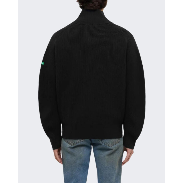 Flaneur Homme Heren badge knit cardigan FKNI048-999 large