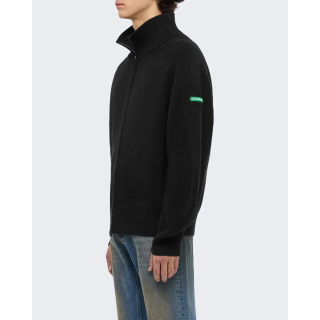 Flaneur Homme Heren badge knit cardigan FKNI048-999 large