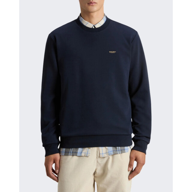 Woolrich Heren logo interlock crewneck CFWOSW2000MRUT5195-3989 large