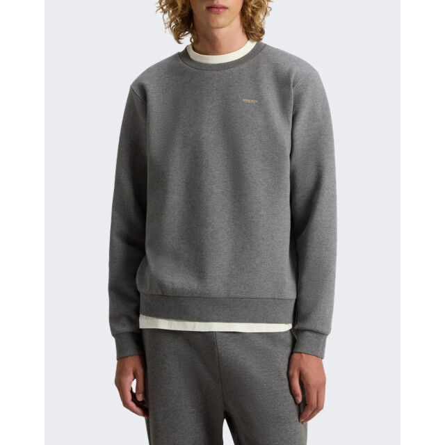 Woolrich Heren logo interlock crewneck CFWOSW2000MRUT5195-1131 large