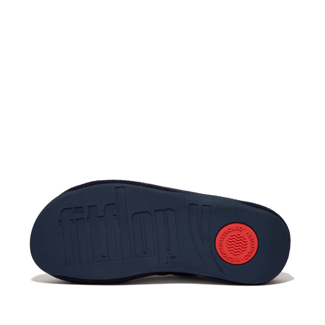 FitFlop Fitflop shuv | pantoffels | sloffen | donker | comfortabel | microwobbleboard-zool technologie EH5 large