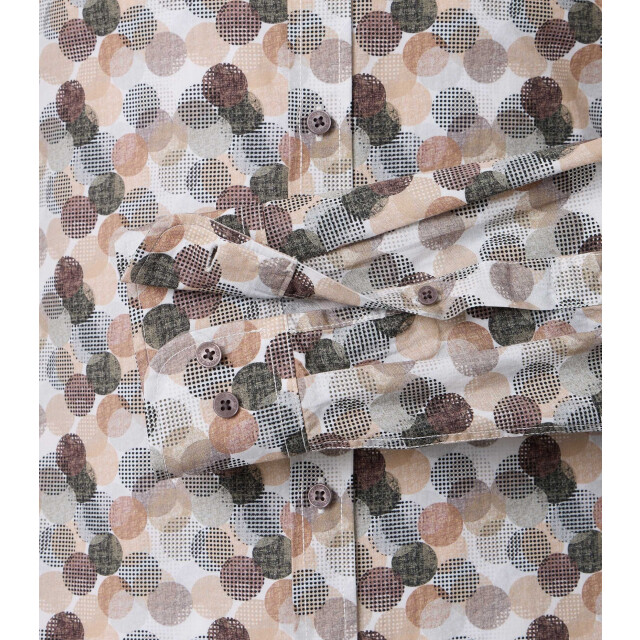 Casamoda Heren overhemd 454487100 200 brown Overhemd 454487100 200Brown large