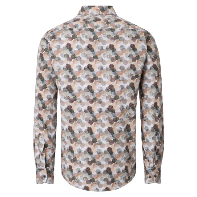 Casamoda Heren overhemd 454487100 200 brown Overhemd 454487100 200Brown large