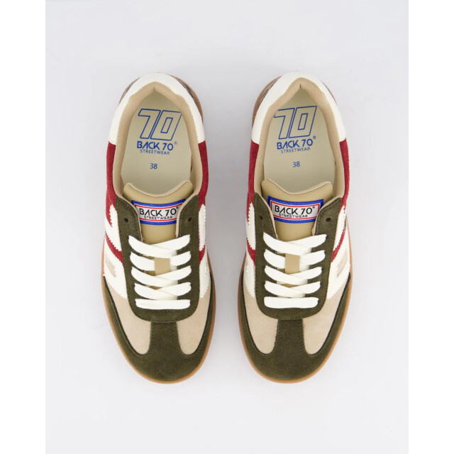 Back 70 Dames squid olive suede mix 108011-00006-olive large