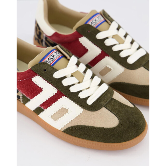 Back 70 Dames squid olive suede mix 108011-00006-olive large