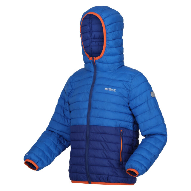 Regatta Gewatteerd kinder/kinder hillpack ii colour block jacket UTRG10832_oxfordbluenewroyal large