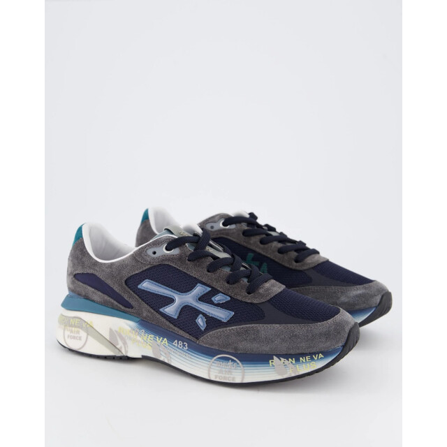 Premiata Heren moerun sneaker blue VAR 7772-Navy large