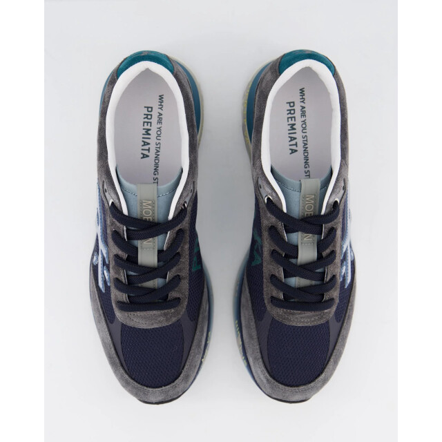 Premiata Heren moerun sneaker blue VAR 7772-Navy large