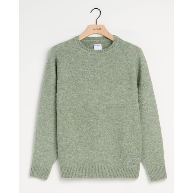 J.C. Rags Buck crew-neck sweater 099177-004-L large
